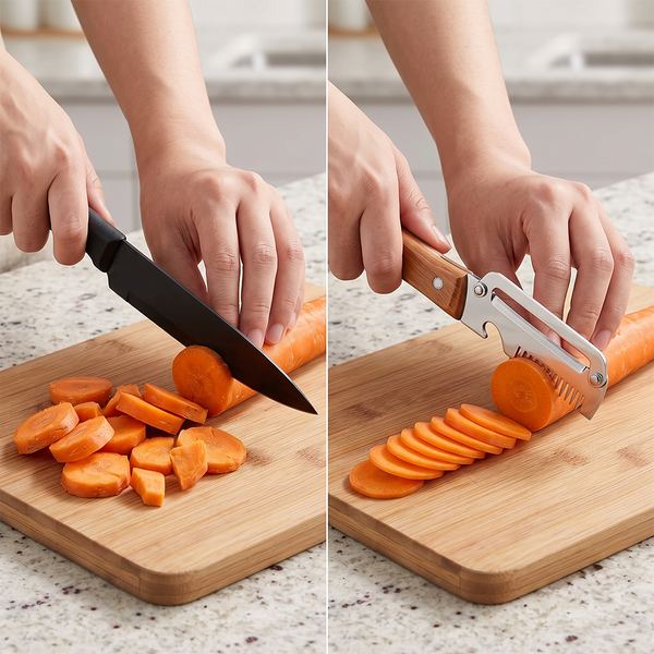 Peeler Multifuncțional Lemn