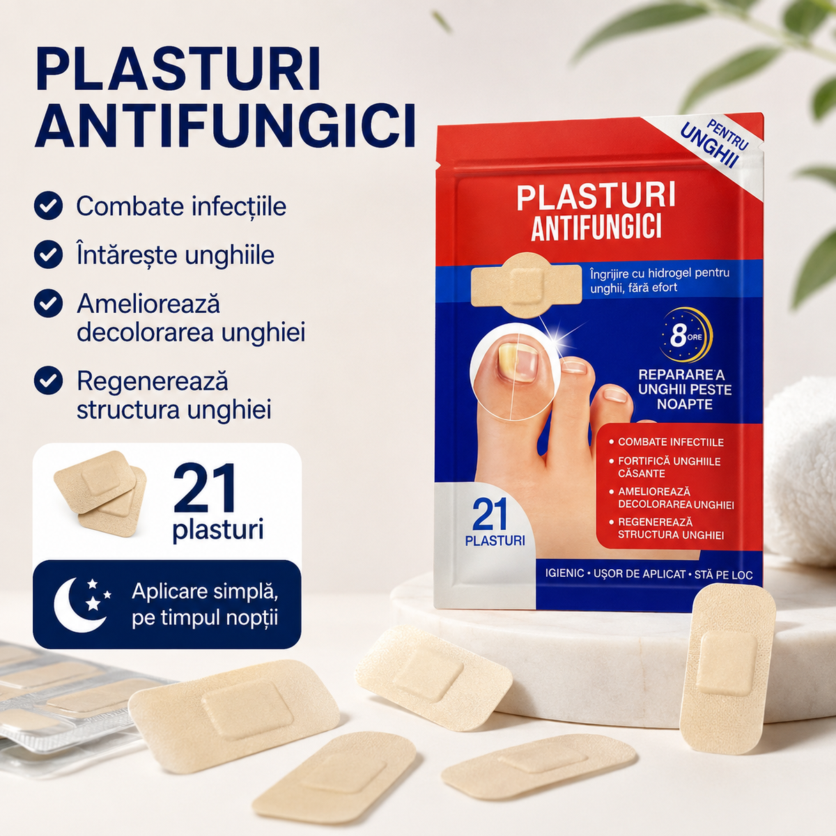 Plasturi AntiFungici