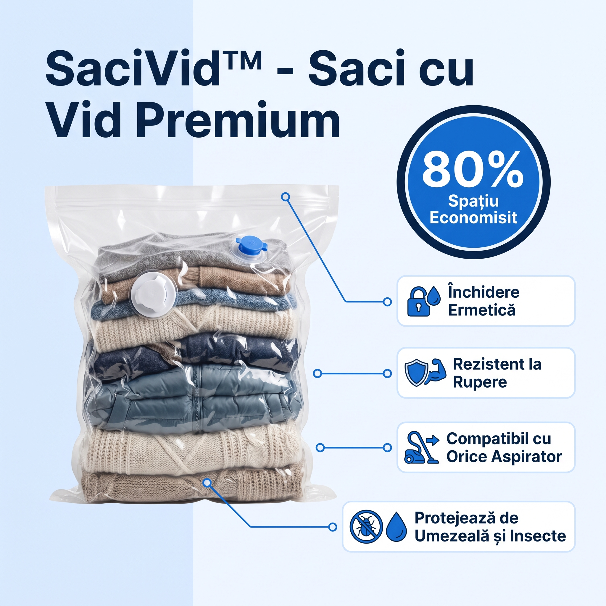 SaciVid™ - Saci cu Vid Premium