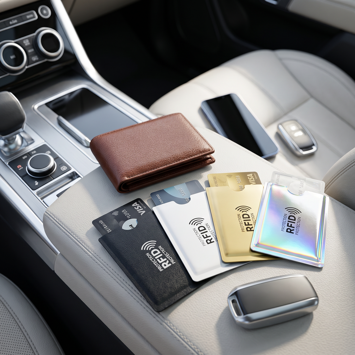 Husă RFID Protecție Carduri