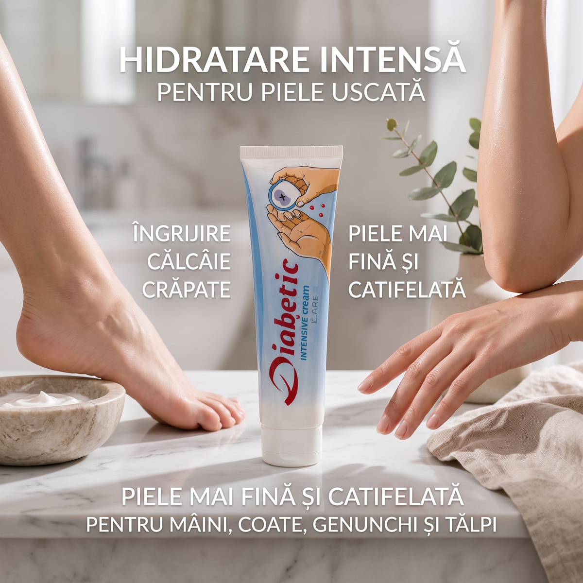 Crema Tratament Diabet pentru Picioare Sylvera