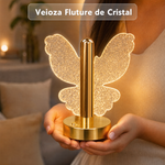 Veioza Cristal Fluture