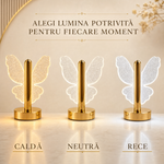 Veioza Cristal Fluture