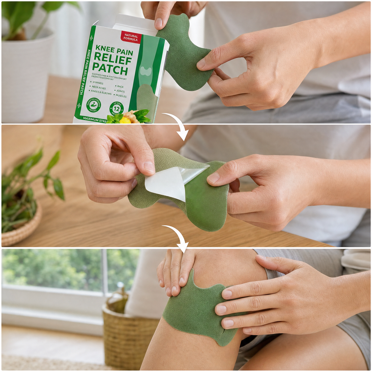 Plasturi Din Plante Pentru Genunchi