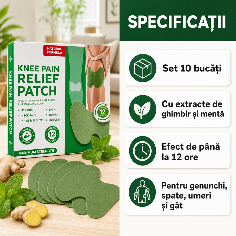 Plasturi Din Plante Pentru Genunchi