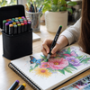 Set Markere Artistice pentru Colorat