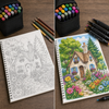 Set Markere Artistice pentru Colorat