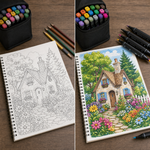 Set Markere Artistice pentru Colorat